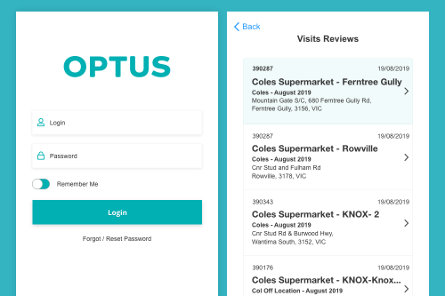 Retail Track App Redesign
